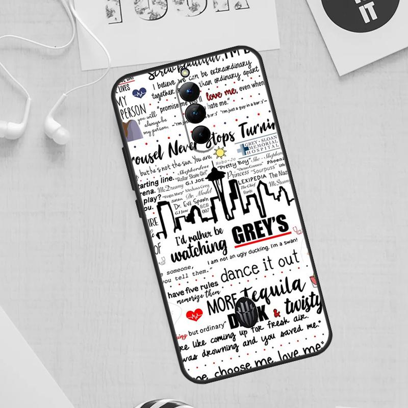 

Greys Anatomy Case For ZTE Nubia Red Magic 10S 8S 9S 8 9 11 Pro Plus 6 7 6S 7S 6R For RedMagic 10 Air Cover Red Magic 8 Pro Plus