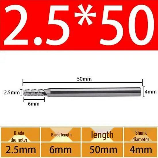 65° Metal Ceramic Flat-Bottom End Mill/Ball Nose End Mill/High-Gloss Mirror Face Mill