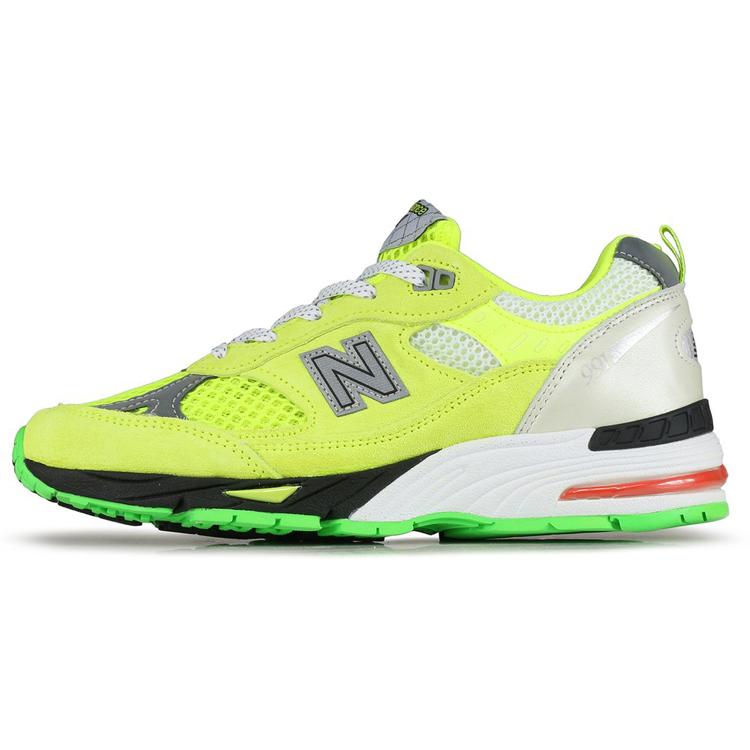 

991 Aries x Wmns New Balance Зроблено в Англії Неоновий жовтий Жіночі W991AFL 36