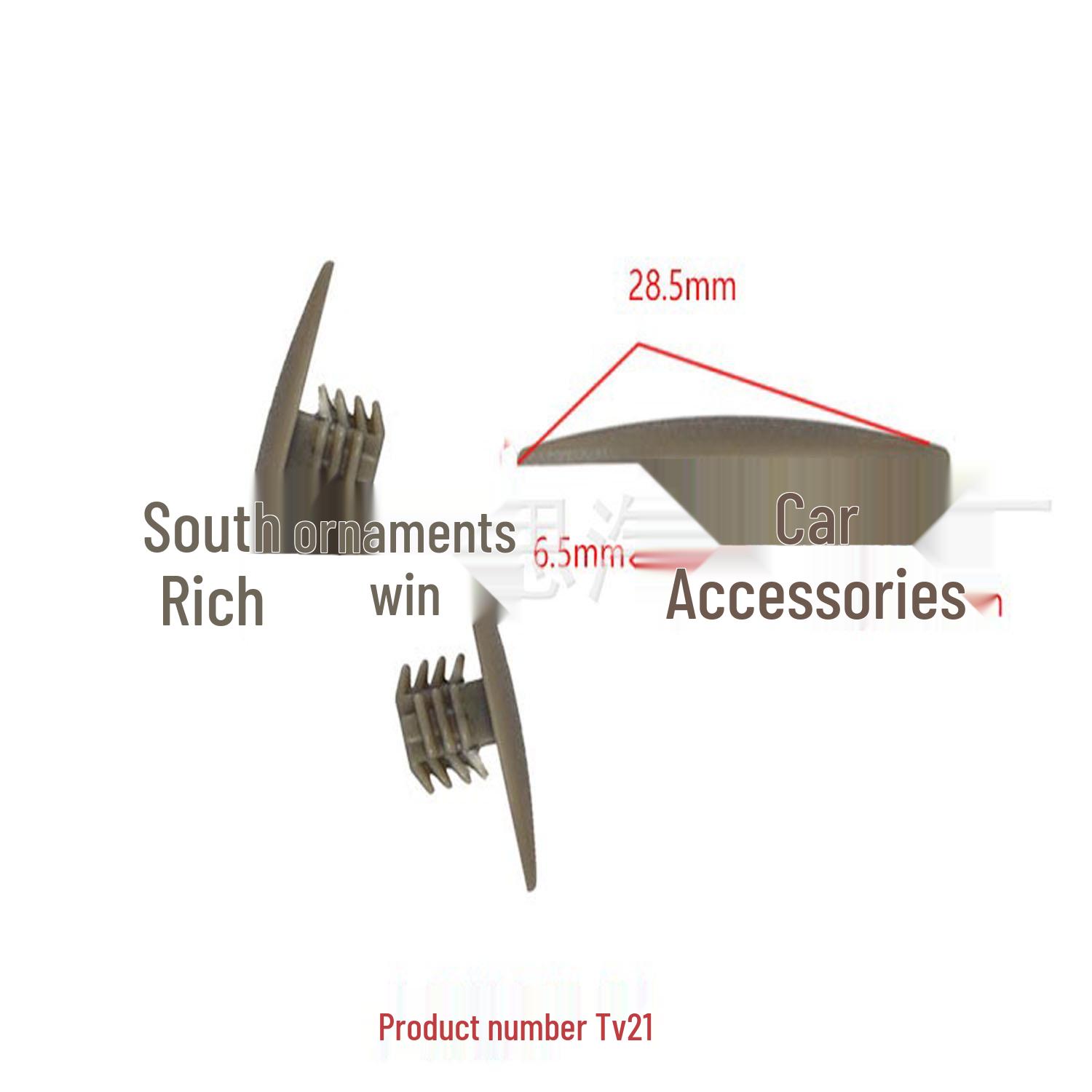 

Jeep Roof Insulation Clip Set for Trim & Skirt Lining 10000 pcs