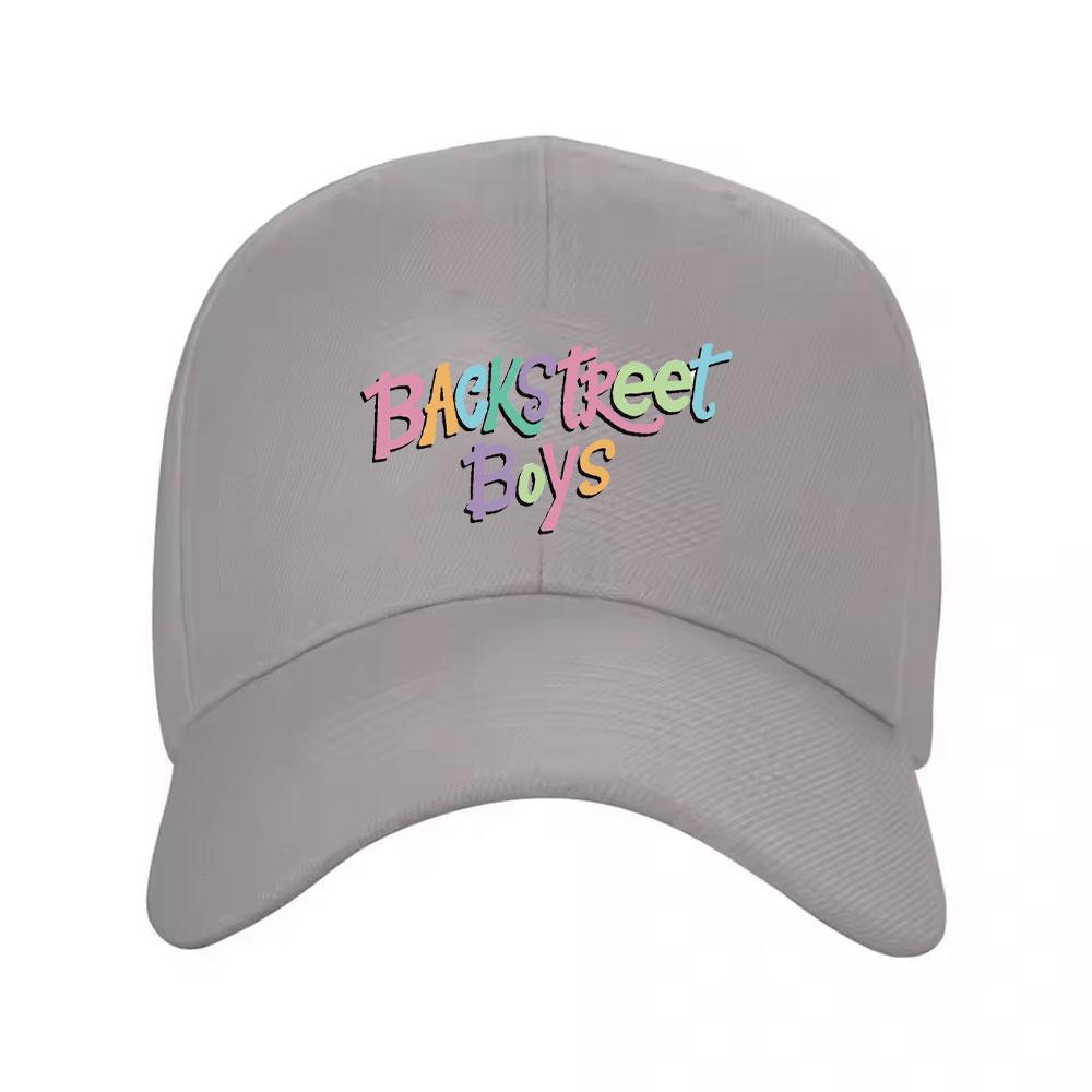 

Backstreet Boys Letter Baseball Concert Cap Outdoor Retro Trucker Dad Hat Unisex Teens Casual Sunshade Snapback Polyester Cap Adjustable