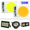 LED COB Çip 30W 50W AC 220V Akıllı IC Sürücüye Gerek Yok Lamba boncukları LED Ampul Lamba Sel Işığı Spot Aydınlatma Yüksek parlaklık