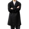 Men's Mid-Length High-Grade Double-Faced Wool Business Coat - Thick, Warm, and Fashionable for Winter