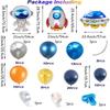 86pcs, Space Themed Aluminum Film Balloon 10" Birthday Decoration Baby Bath Birthday Parties Home Decoration Supplies