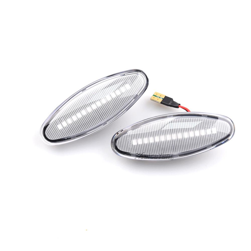 LED Fender Side Marker Turn Signal Lights for Jaguar XK8, XKR, S-Type, XJ X350