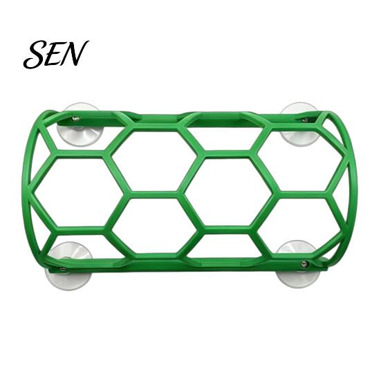 Corn Snake Activity Toy Reptile Honeycomb Climbing Shelf, Suction Cup Tunnel Hide, Rest Platform Terrarium Landscaping Decor for Ball Python, Lizard,
