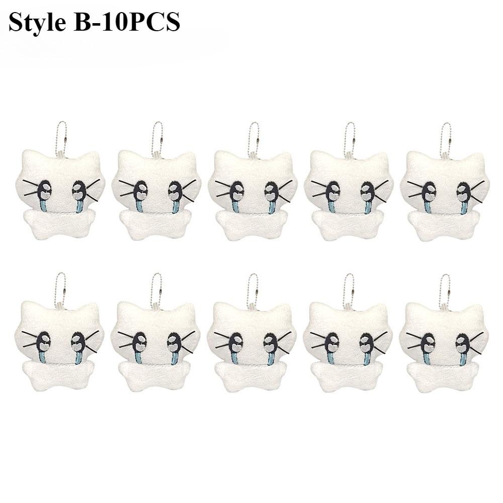 1-20PC Cute Black Cat Plush Toy Doll Small Pendant Cuddly Pillow Cushion Ins Black Cat Plush Toy Doll for Boy Girl Brithday Gift