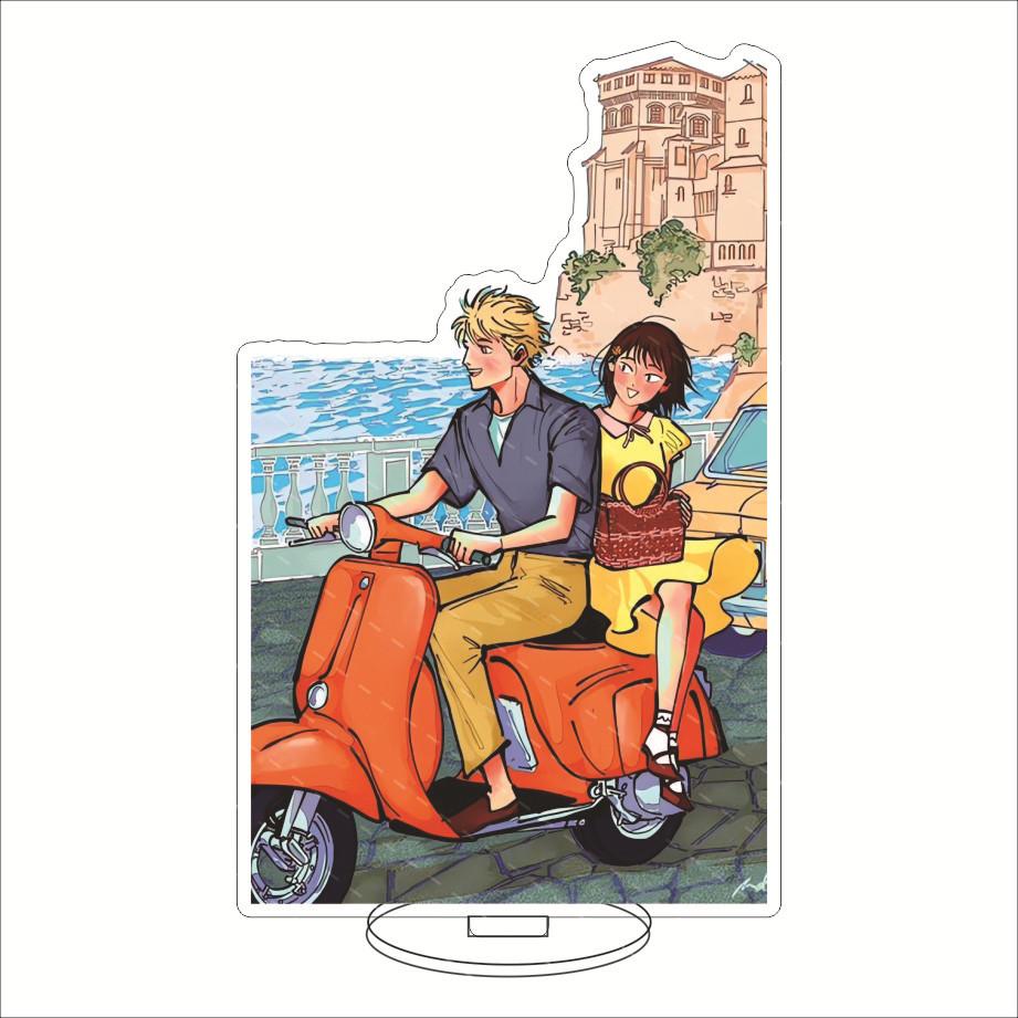 Anime Skip And Loafer Acrylic Stand Model Plate Decoration Desk Figure Display Students Gift Animation Product Ornaments Couple