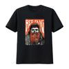 RED FANG Bartschädel T-Shirt Einzigartiges Design für Rockfans Leicht Weich Dehnbar Atmungsaktiv