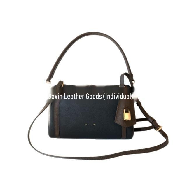 New Floral Cowhide Shoulder and Crossbody Handbag