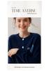 Women's Blueberry Embroidered Cashmere Cardigan, Autumn/Winter 2026 Edition, Round Neck, Short Jacket in Gentle Style