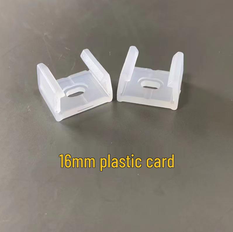 LED Strip Light Fixing Clips - Plastic Buckles for Card Slots