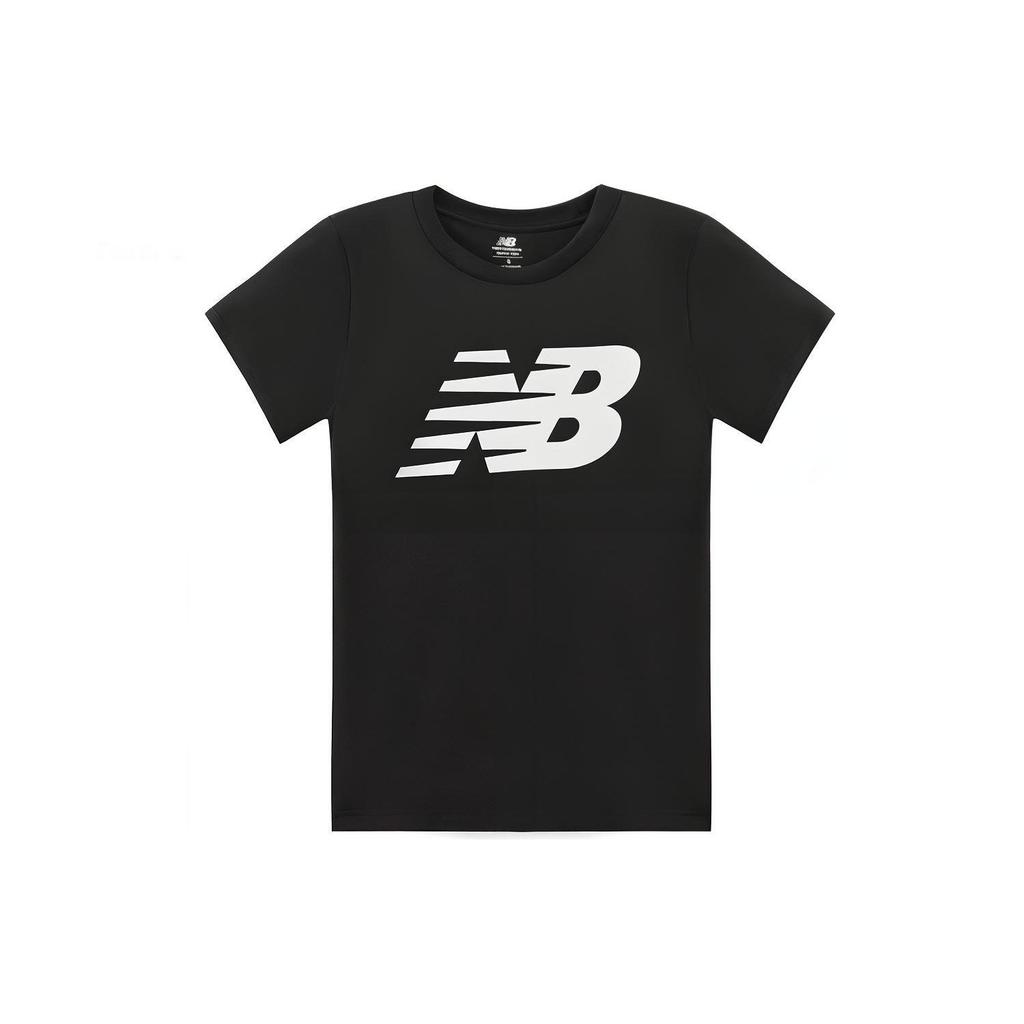 New Balance T-Shirt Herren Schwarz MT03919-BK