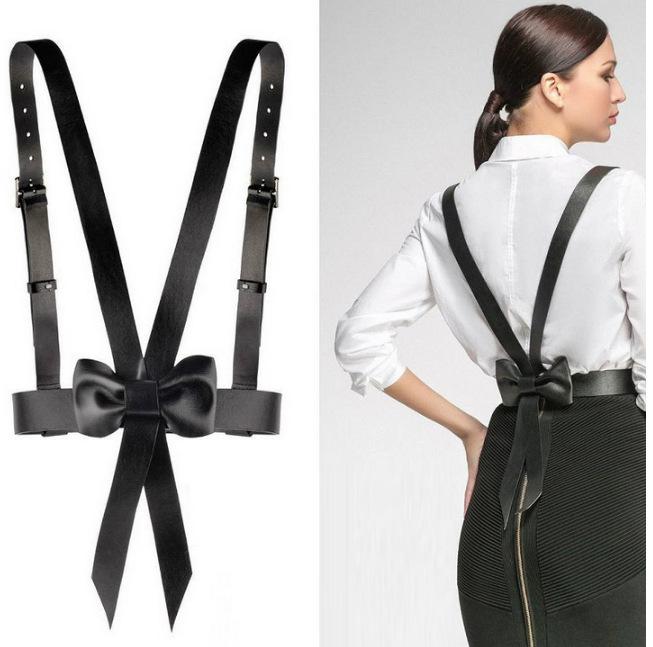 

Strap Belt Women S Decorative Dress With Skirt Shirt Casual Bow Belt чёрный