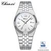 CHENXI Men's Fashion Stainless Steel Automatic Mechanical Watch with Calendar & Luminous Waterproof Features