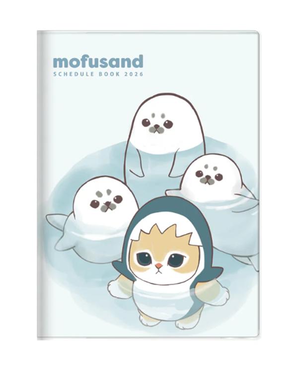 

mofusand Обложка B6 Ежемесячный планер на 2026 год ( Акула Ньян ) Япония НОВЫЙ