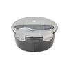 It Can Be Heated in The Microwave Oven, Round Convenient Lunch Box, Kitchen Bento Box, Fruit Food Grade Fresh-keeping Box.