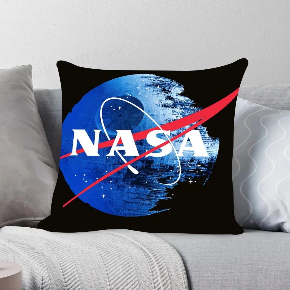 1pc NASA Pillow Case Square Bedroom Sofa Leisure Comfort Cushion Car Living Room Home Decoration