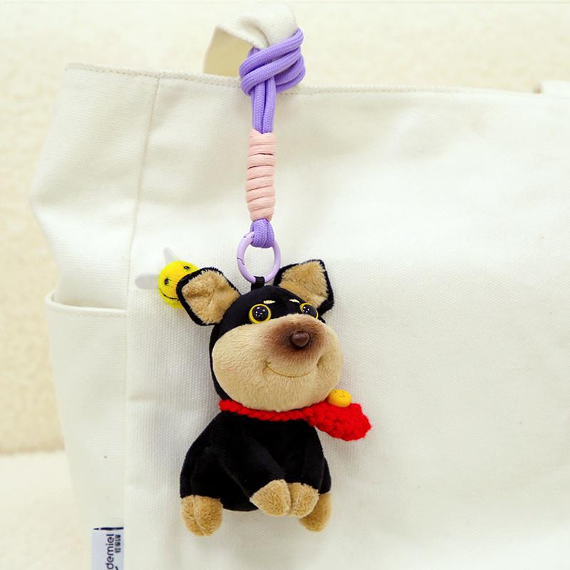 

Собака Пчела Подвеска Плюшевая Игрушка Кукла Мультяшное Животное Подвеска для Сумки Брелок Милый Подарок Украшение