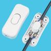 Sichere Inline-Kabel-Lampenschalter Kippschalter Knebelschalter AC 250V 6A