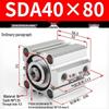 SDA Series Pneumatic Cylinders: Sizes 12 to 100mm, Stroke 35 to 90mm