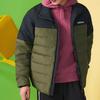 adidas Neo Alphabet Logo Duck Down Sports Jacket Men Jackets Dark-Olive-Green H45233