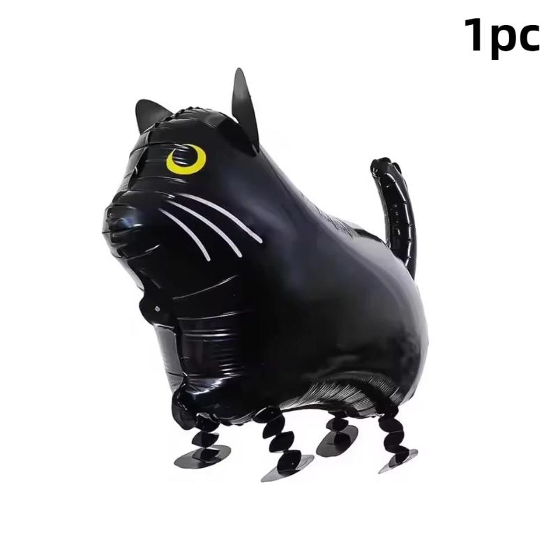 1/4Pcs Cat Balloons Animal Pet Cat Balloons Cat Balloons For Kids Birthday Party Pet Cat Theme Birthday Party Decorations