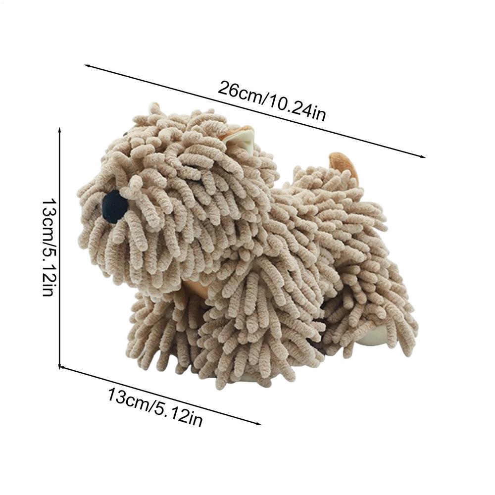 Hand Towel Balls For Bathroom Cartoon Puppy Chenille Hand Towel Cartoon Highly Absorbent Cleaning Cloth Decorative Household