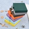 10x10x2cm Schmuck Halsketten Box 16 Farben Quadratisch Ausziehbarer Stil Reise Schmuckbox Aufbewahrungs Organizer Überraschungsgeschenk Verpackungsbox
