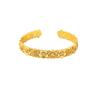Simple, light, luxurious and high-end flowery open bracelet jewelry bracelet