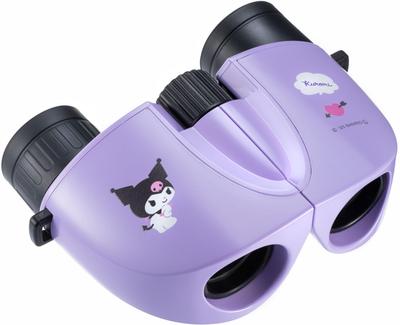 KENKO Sanrio Characters 8x 21mm Kuromi Charm 410264 Binoculars, Aperture, Ultra-Lightweight, Concert-Ready, (Purple), Multi-Coated Lenses, Included,