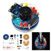 OLED Display Temperature And Humidity Spray Circuit Board USB Atomizing Electronic Diy Kit Manufacturing Welding Practice Parts