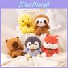 Fox Plush Doll With Super Soft Short Hair For Kids Bedroom Decor