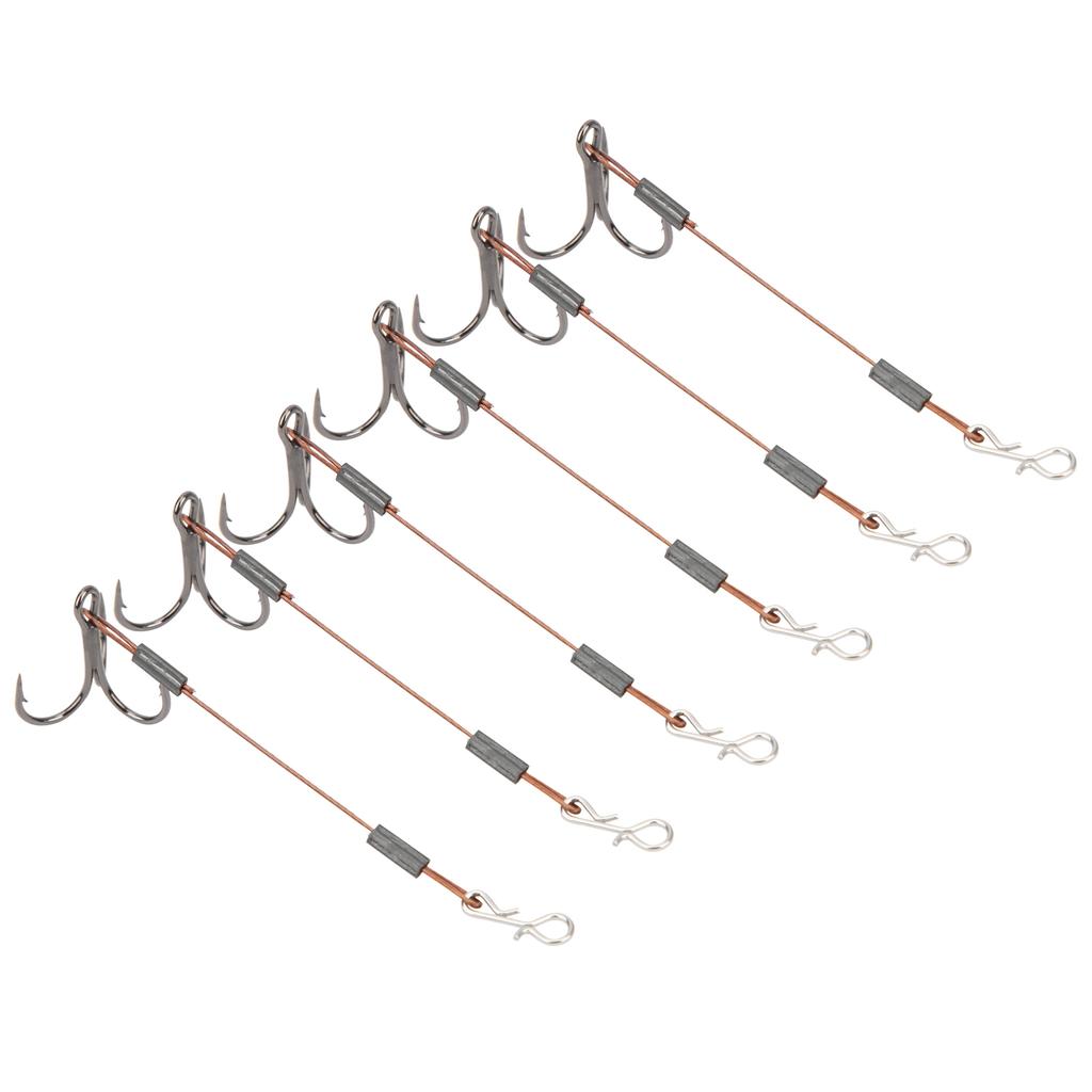 2Set Angelhaken Wiederverwendbar Scharf Köder Köder Widerhaken Haken Set Zubehör Angelwerkzeuge