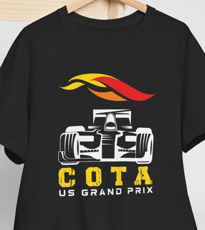 Футболка COTA Остин Техас Трасса Гран-при США Формула 1 F1 Подарок для фаната Футболка S