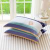 2pcs 48x74cm Pure Cotton Pillowcase Home Bedding Super Soft Plaid Pillow Cover 100% Cotton Pillow Case Dorm Girl Room Decoration