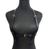 Women Fashion Sexy Pu Leather Waist Belt Punk Gothic Body Bondage Chest Harness Belt Party Tourism Clothing Accessories