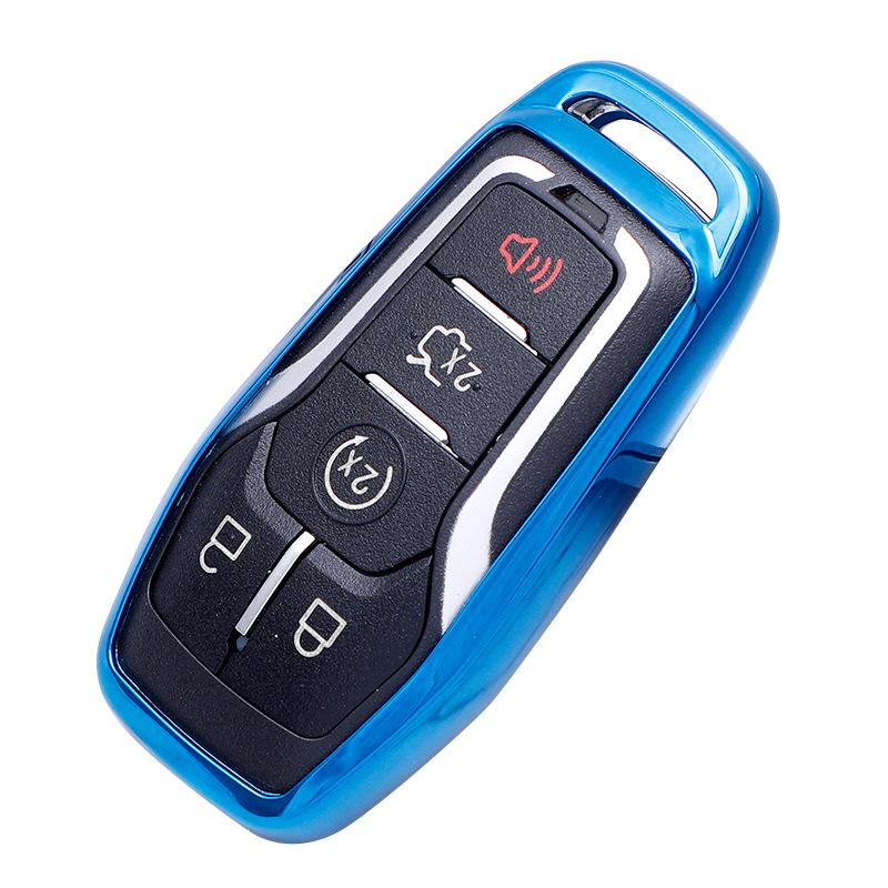 Ford Key Case for Mustang, Taurus, Explorer, Raptor, F-150 - Half-Pack Key Shell