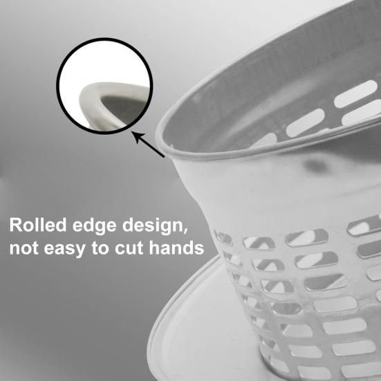 Round Chimneys Cover with Mesh Screen Tapered Top Metal Chimneys Cover Weather-proof