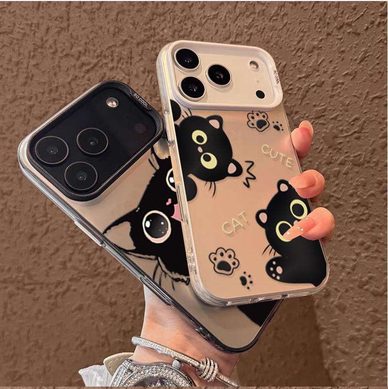 Case For Honor 400 Lite 90 200 PRO magic 7Lite 6 pro X9D X7D X7B X7A X8A X6C X5C X9C SMART 200i 400i Black Cat Cute Cover
