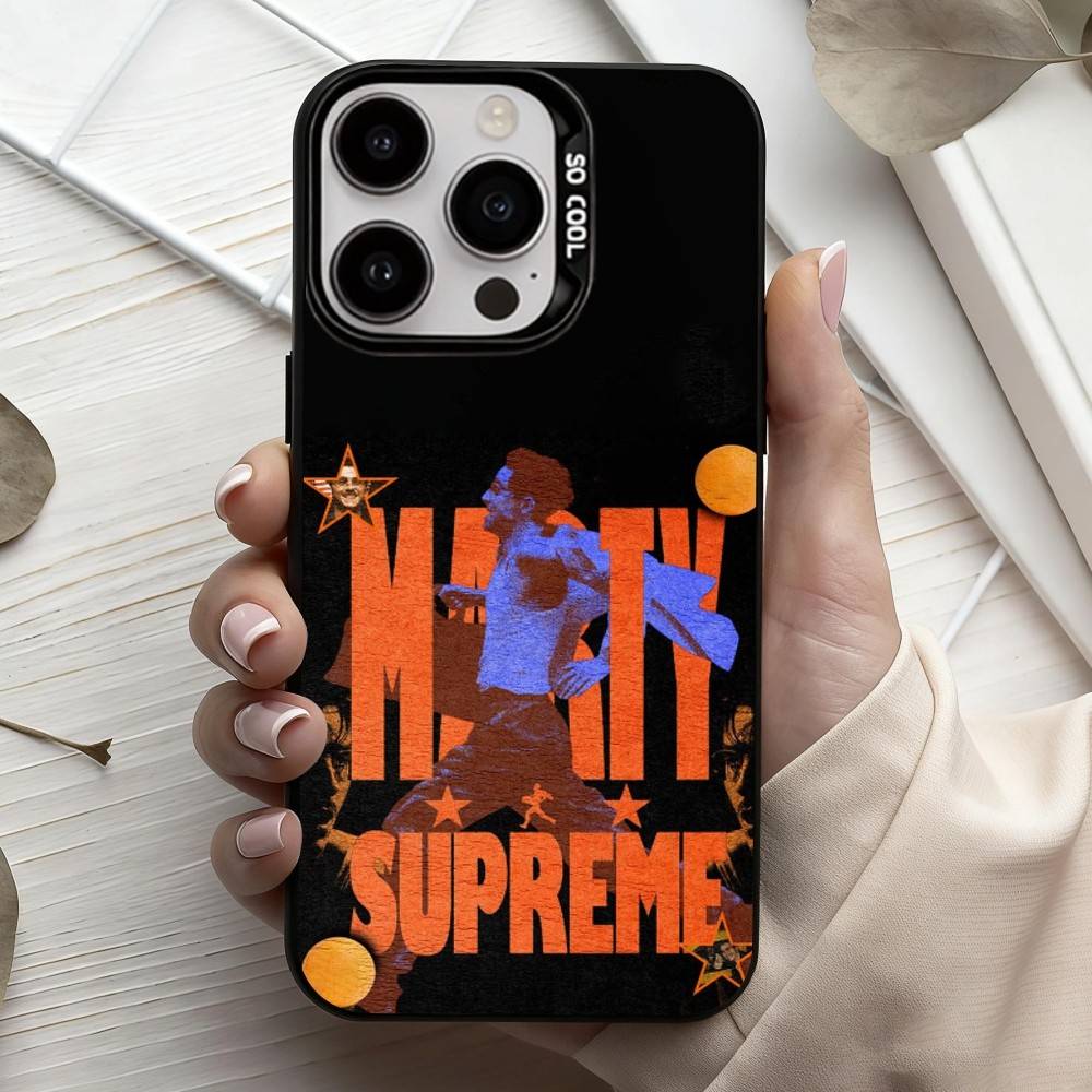 Sports Movies M-Marty-Y S-Supreme-E  Phone Case For iPhone17,16,15,14,13,12,11 Plus,Pro Max Candy Silver Plated Inside Cover