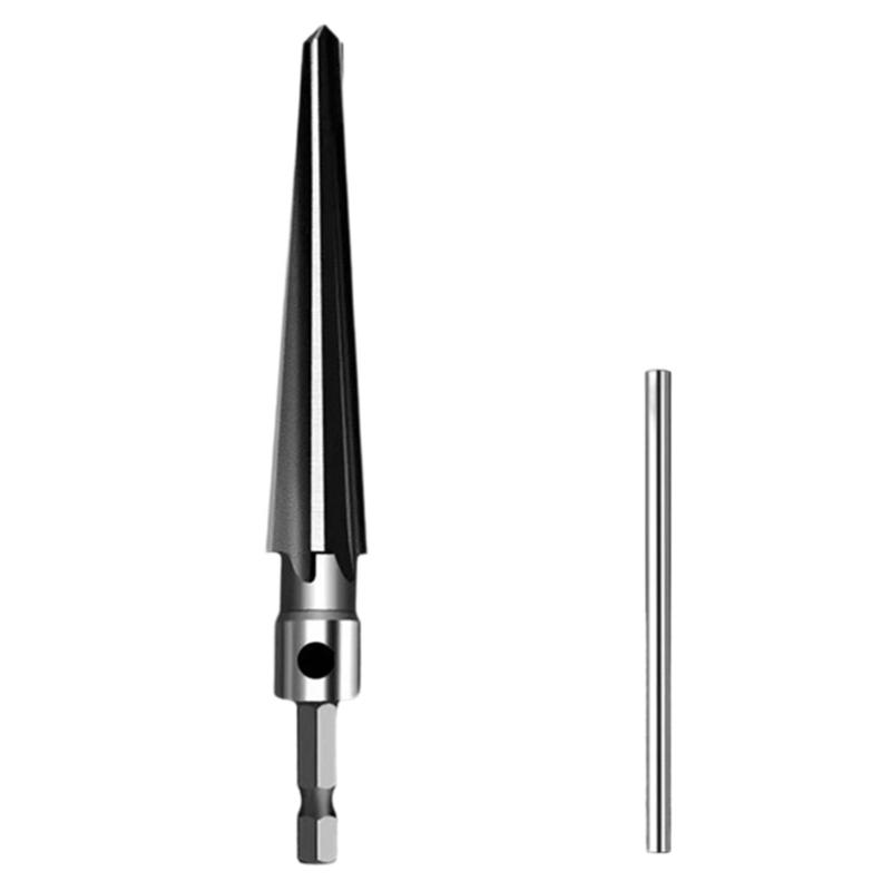 High Precise Taper Reamer For Metal And Woodworking Tapered Drill Bit Comfortable Grip Bearing Steel Construction