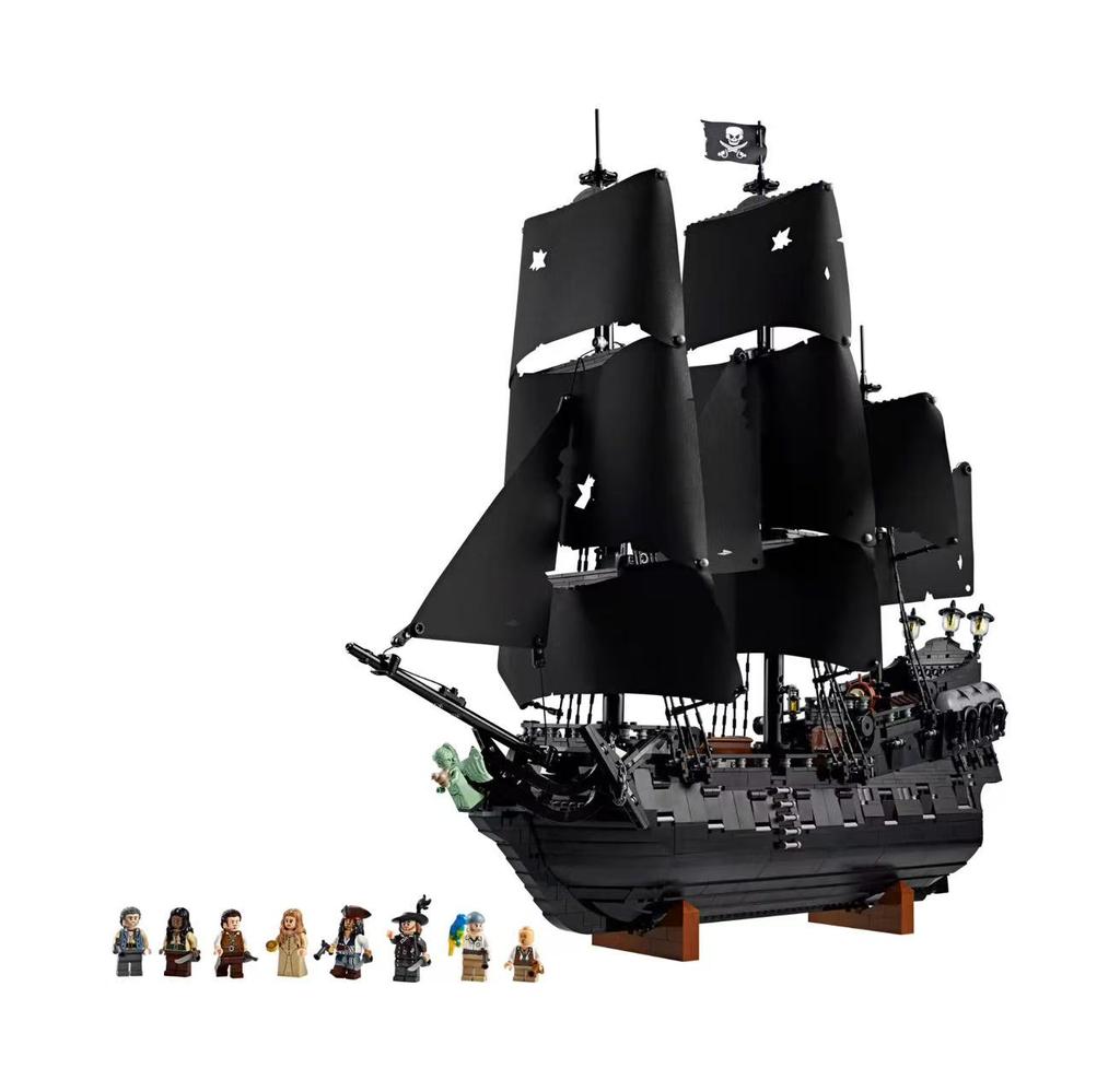 10365 Pirates Of The Caribbean Sailboat Model - New 2862Pcs Ship Building Set, Perfect Christmas Birthday Gift For Fans