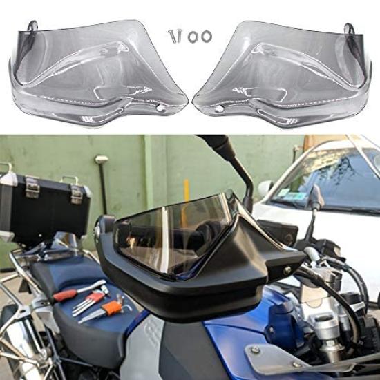 YIBO Hand Guard Windshield Knuckle Guards for R1250GS ADV R1200GS F800GS S1000XR Handguards, Shields, Protectors, (Smoke), / LC, LC, Adventure,