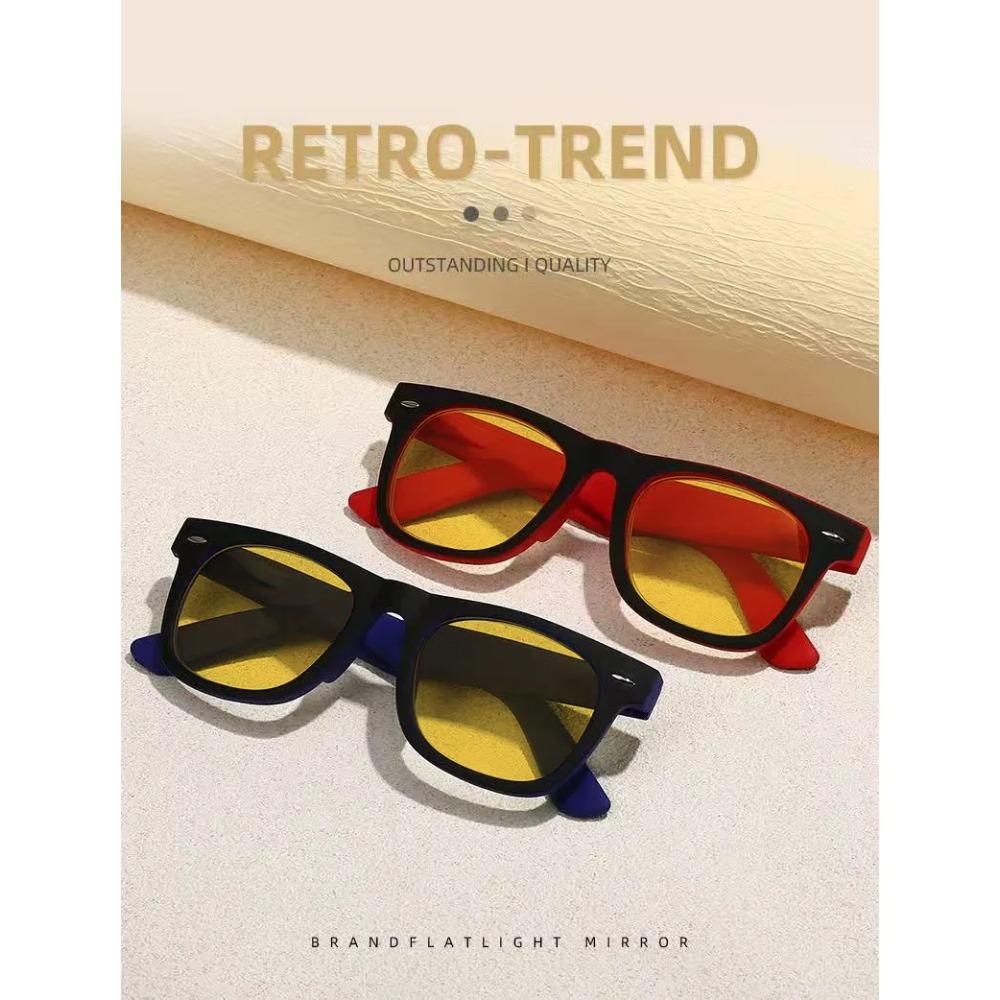 Large Frame Anti-glare Protection Night Vision Myopia Glasses Special for Driving Comfortable Eyeglasses Gentleman 0 To -4.0