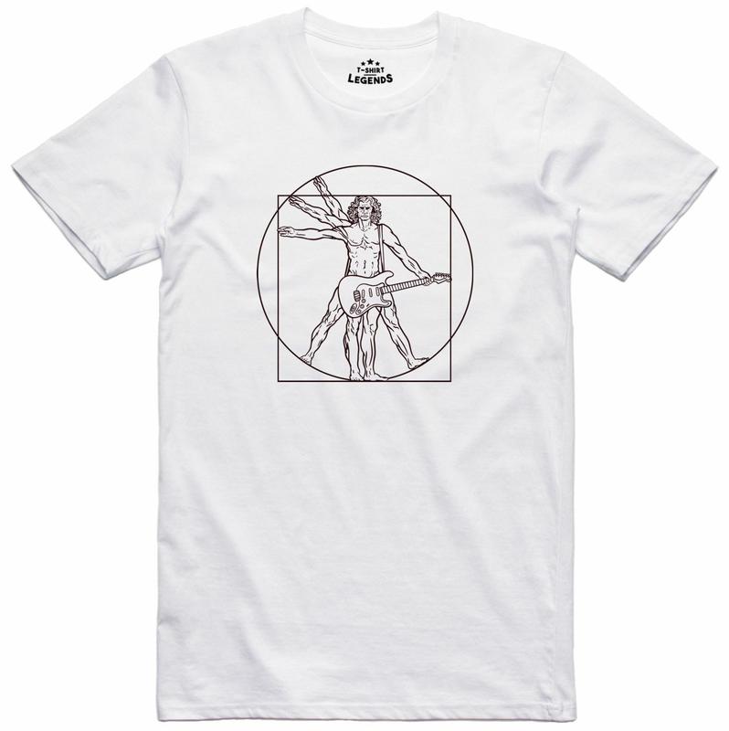 Unisex T-Shirt Guitar Rock Grunge Punk Band Regular Fit Tee XXL