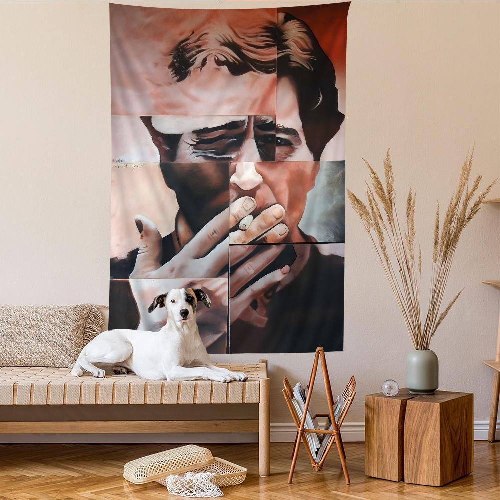 Joaquin Sabina Musician Hanging Bohemian Tapestry Bohemian Wall Tapestries Mandala Kawaii Room Decor