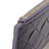Used 11897 coin key holder 609315 7943 pastel purple RFID IC maxi intrecciato lavender unisex from Japan AUTHENTIC
