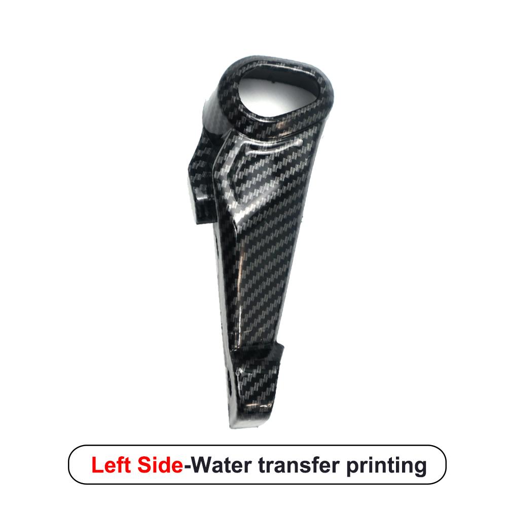 For Yamaha MT03 FZ03 MT-03 2021-2023 2024 Motorcycle Turn Signal Cover Cowl Front Side Nose Fairing Panel Cap Housing Plate Base L-Carbon Fiber Look