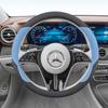 Universal Suede Car Steering Wheel Cover Mercedes-Benz E-Class E300L GLC260 GLB220 38cm